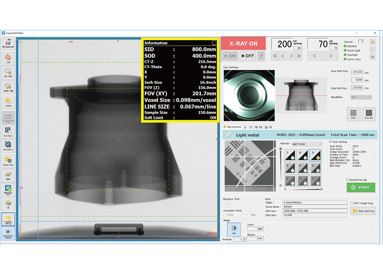 inspeXio SMX-225CT FPD HR Plus