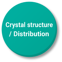 Crystal structure / Distribution