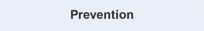 Prevention